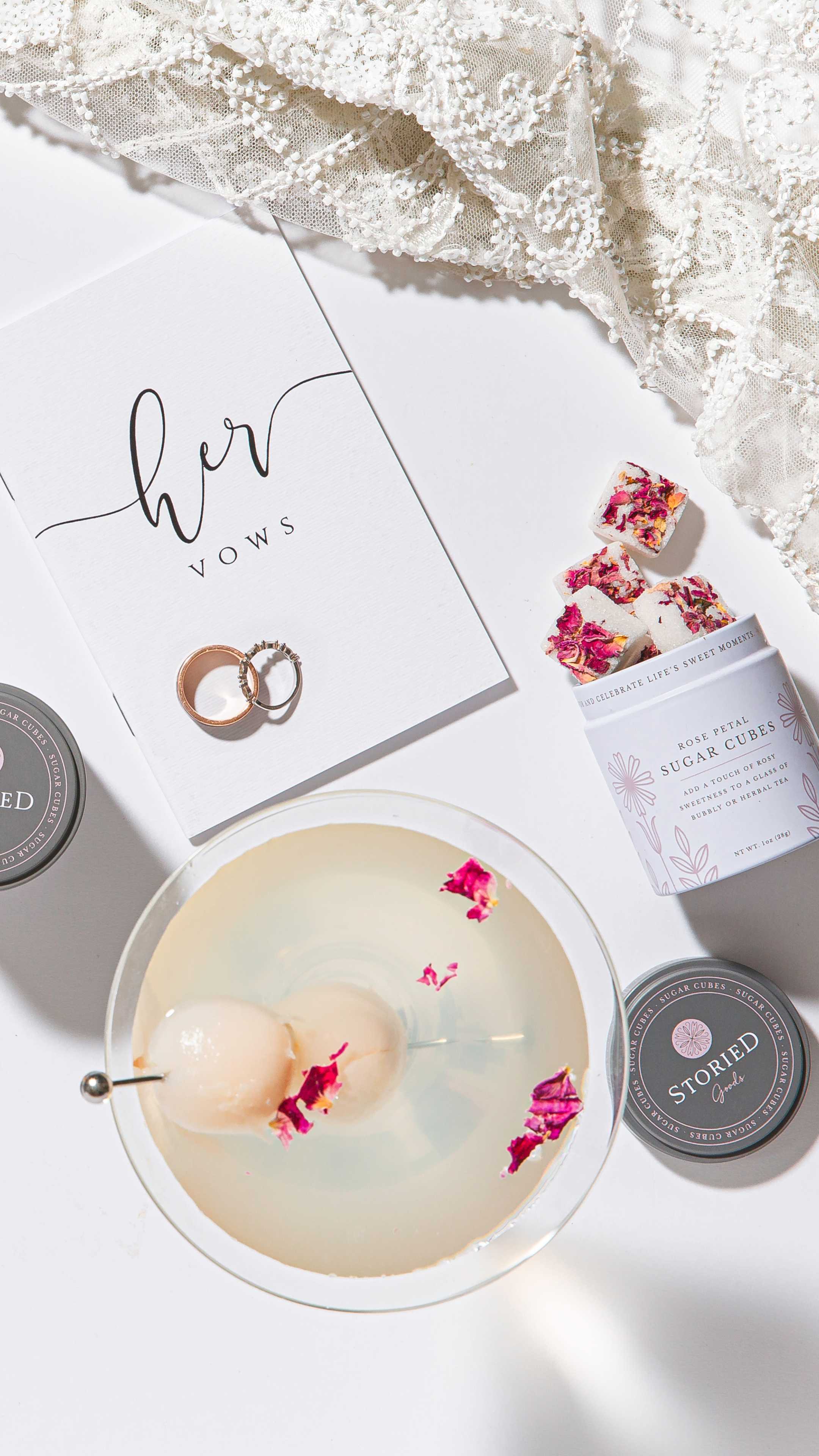 Rose Lychee Martini Recipe