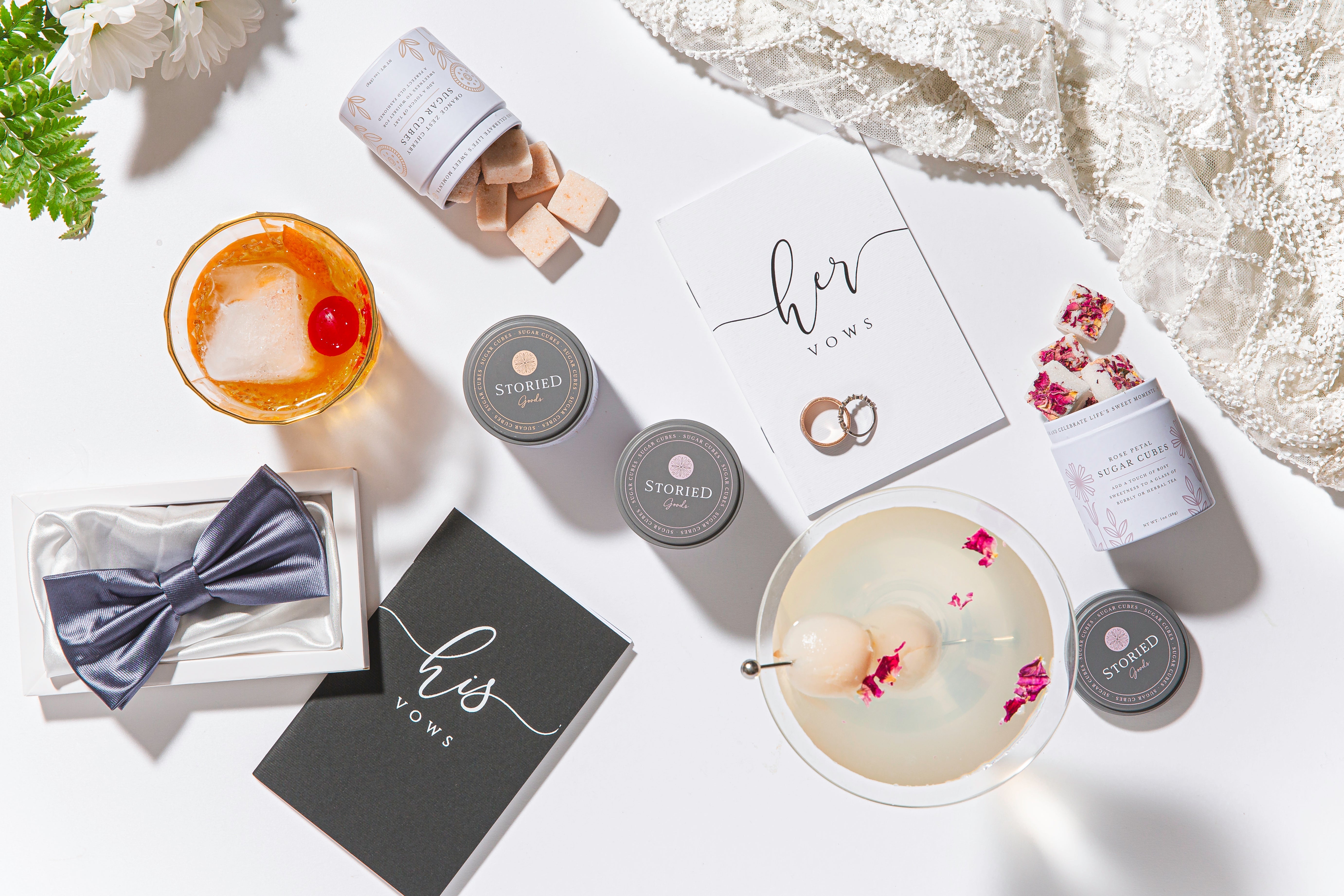 Rose Petal Sugar Cubes