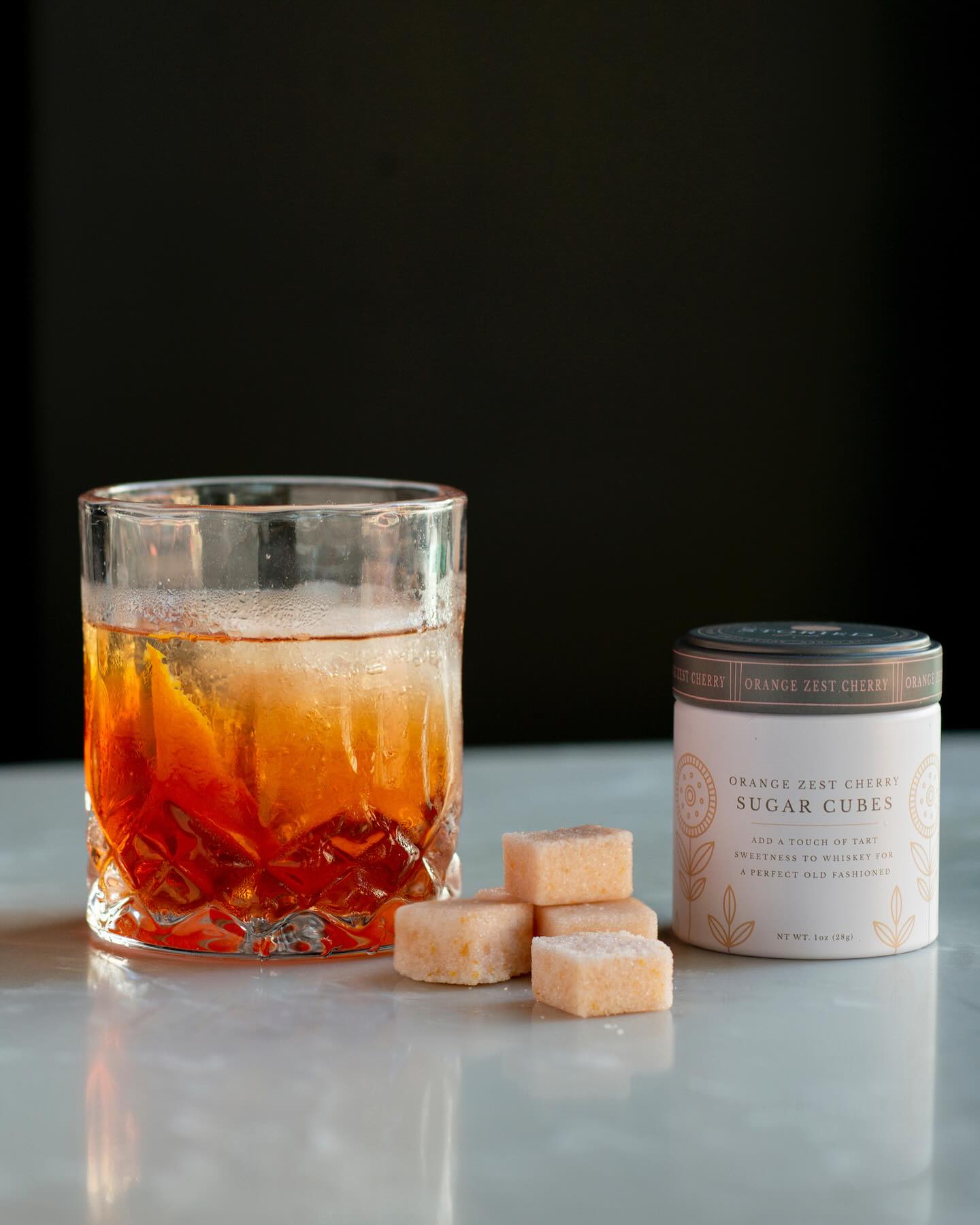 Orange Cherry Sugar Cubes Party Pack, Set of 10