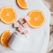 Orange-Cherry Sugar Cubes