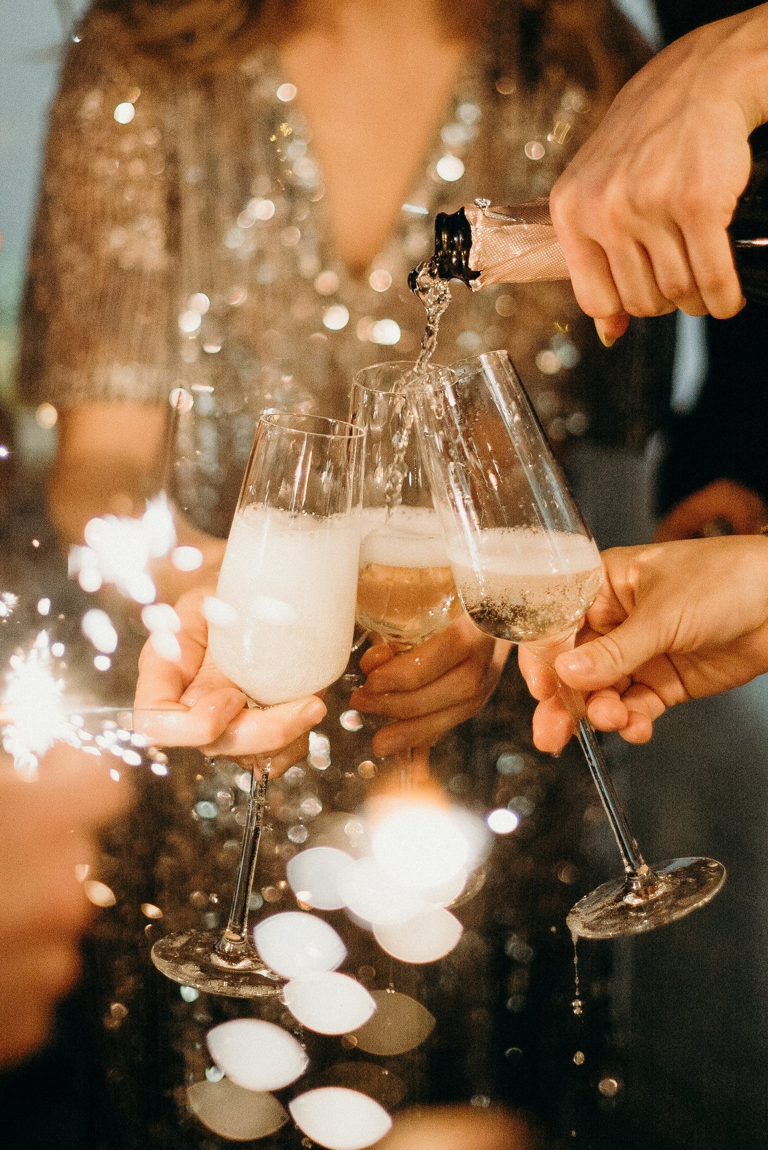 Glitter & Bitters Champagne Cocktail Recipe