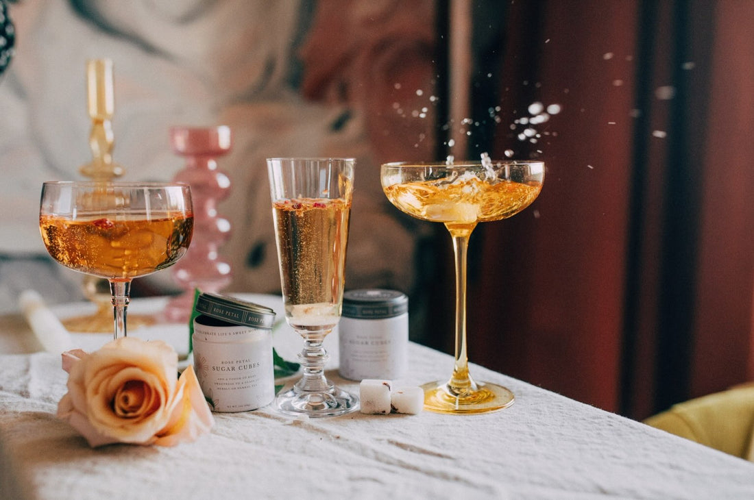 How to Serve Flavored Sugar Cubes to Guests: When the Drinks Do the Hosting