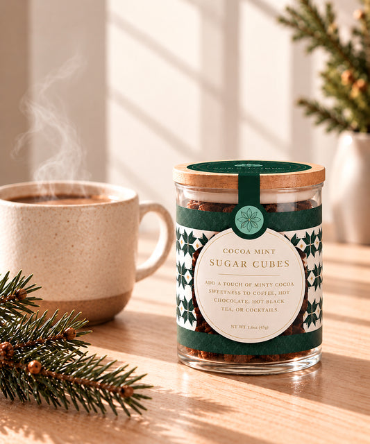 Cocoa Mint Gourmet Sugar Cubes