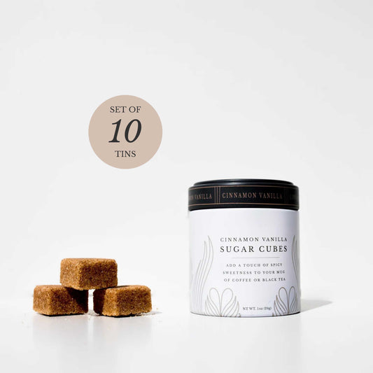 Cinnamon Vanilla Sugar Cubes Party Pack, Set of 10
